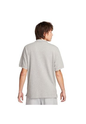 Camiseta Polo Pique Nike Short Sleeve-Gris