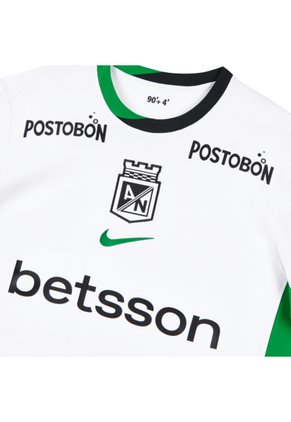 CAMISETA NIKE HOMBRE ATLÉTICO NACIONAL VISITANTE 2026 HV2921-100 Talla XL