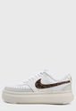 Tenis Lifestyle Blanco-Café-Beige Nike Court Vision Alta LTR de Nike