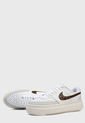Tenis Lifestyle Blanco-Café-Beige Nike Court Vision Alta LTR de Nike