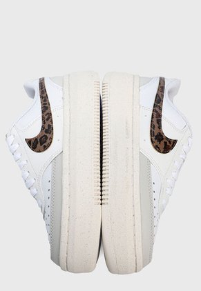 Tenis Lifestyle Blanco-Café-Beige Nike Court Vision Alta LTR