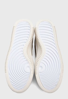 Tenis Lifestyle Blanco-Café-Beige Nike Court Vision Alta LTR