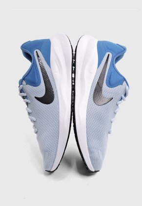 Tenis Running Azul-Celeste-Negro Nike Revolution 7