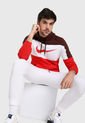 Buzo Vinotinto-Blanco-Rojo Nike Poleron de Nike