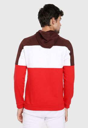 Buzo Vinotinto-Blanco-Rojo Nike Poleron