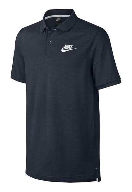 Camiseta Polo Nike Piquet Matchup-Azul Petróleo