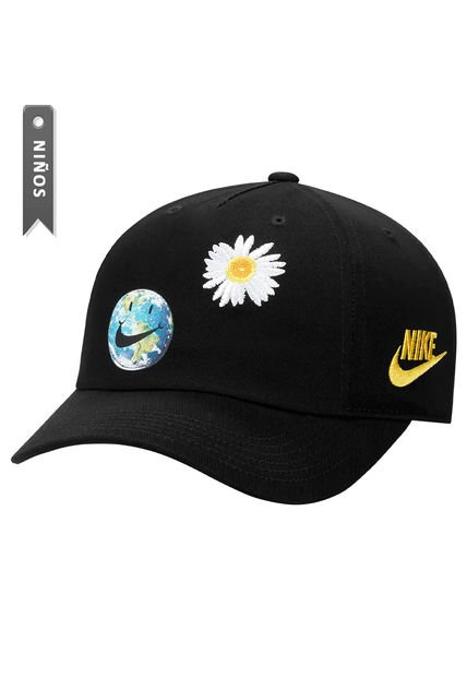 Gorra Nike Heritage 86 Para Niños-Negro