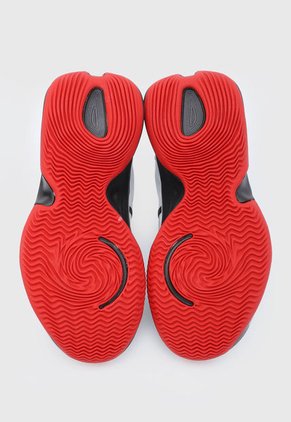 Tenis Basketball Negro-Rojo-Blanco Nike Renew Elevate III