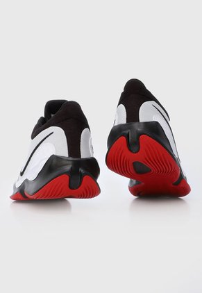 Tenis Basketball Negro-Rojo-Blanco Nike Renew Elevate III