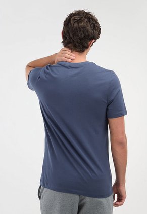 Camiseta Azul-Amarillo Neón NIKE Dri-FIT