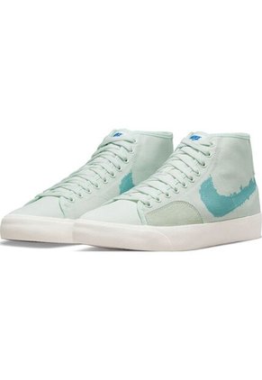 Tenis Hombre Nike Sb Blazer Court Mid Premium - Azul Cielo