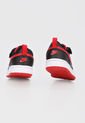 Tenis Lifestyle Negro-Rojo-Blanco Nike Kids Court Borough Low 2 de Nike