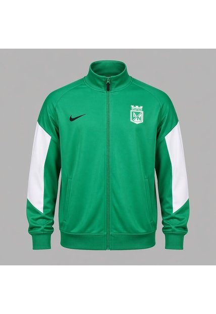 Chaqueta Nike Hombre Anthem Atlético Nacional-Verde - Blanco - Fútbol | Uso Casual Y Entrenamiento