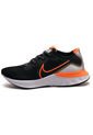 Tenis Running Negro-Naranja-Gris Nike Renew Run de Nike
