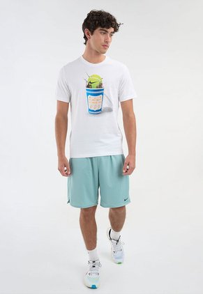 Camiseta Blanco-Multicolor NIKE Court Heritage