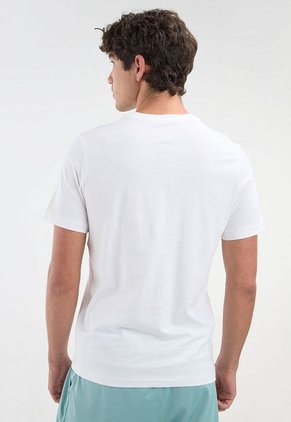 Camiseta Blanco-Multicolor NIKE Court Heritage