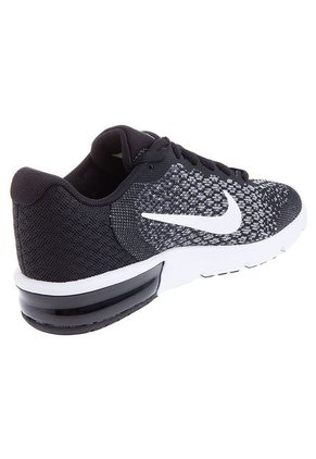 Running Negro Nike Air Max Sequent 2
