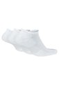 Medias Hombre Nike Everyday Cush No Show (3 Par) Blanco de Nike
