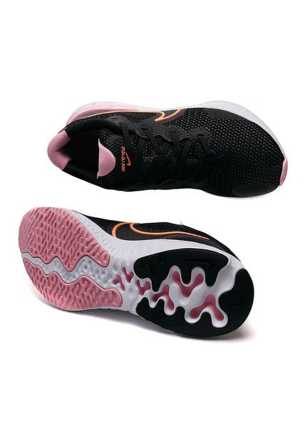 Tenis Running Negros-Naranja-Rosa Nike Renew rUN Compra Ahora