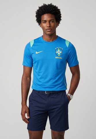 Camiseta NIKE Brasil Academy Pro Azul Nike