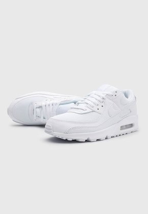 Tenis Lifestyle Blanco-Gris Nike Air Max 90