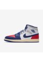 Tenis Hombre Air Jordan 1 Mid Blanco de Nike