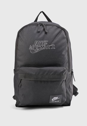 Morral Negro-Blanco Nike Heritage Backpack