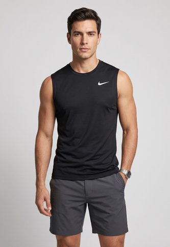 Camiseta Training Manga Sisa NIKE Negro Nike