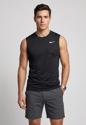 Camiseta Training Manga Sisa NIKE Negro