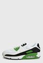 Tenis Lifestyle Blanco-Verde-Negro Nike Air Max 90 de Nike