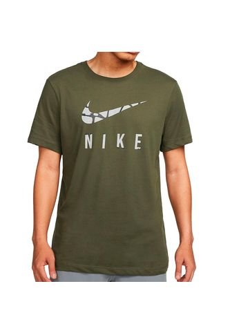 Camiseta Nike Dri-fit Run Division Para Hombre-Verde Nike