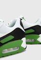 Tenis Lifestyle Blanco-Verde-Negro Nike Air Max 90 de Nike