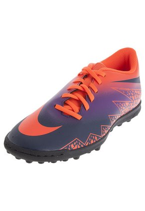 Fútbol Morado-Naranja Neón Nike HYPERVENOM PHADE II TF