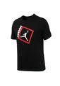 Camiseta Nike Jordan Jumpman Box-Negro/Rojo de Nike