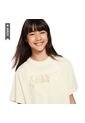 Camiseta Nike Sportswear Niña-Beige de Nike