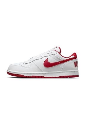 Tenis Nike Big Low Hombre-Blanco/Rojo