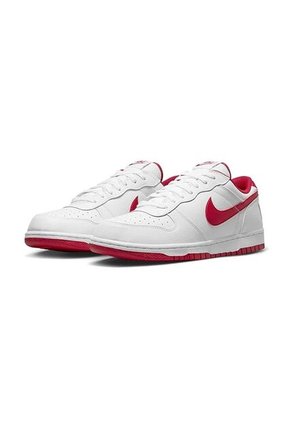 Tenis Nike Big Low Hombre-Blanco/Rojo