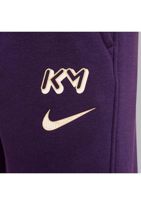 Pantalón Nike Kids Kylian Mbappé Club Fleece - Morado