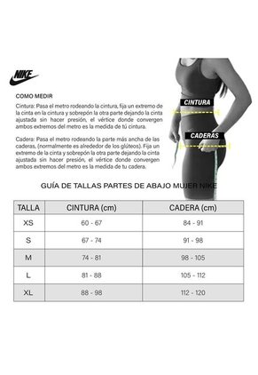 Lycra Nike Pro Mujer-Negro