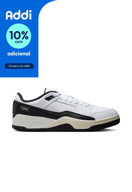 Tenis Nike Jordan Flight Court Hombre-Blanco/Negro