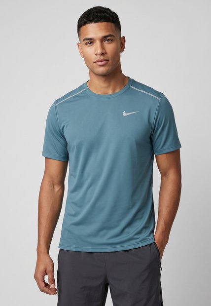 Camiseta Running NIKE Miler Verde