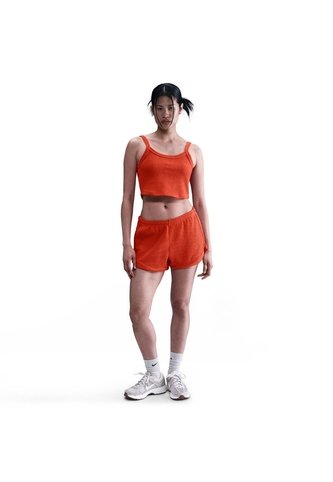 Camiseta Mujer Nike Sportswear Chill Waffle Naranja Nike