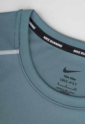 Camiseta Running NIKE Miler Verde
