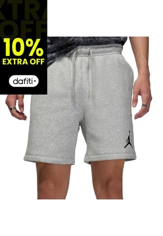 Pantaloneta Nike M J Jumpman Flc Short Hombre-Gris Nike