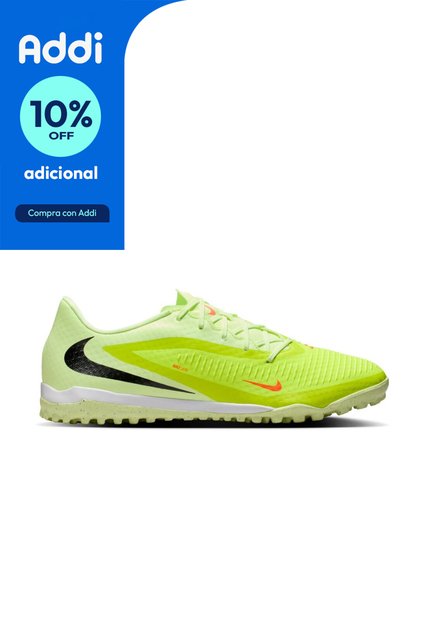 Zapatillas Nike Phantom 6 Low Acad Tf Hombre-Verde