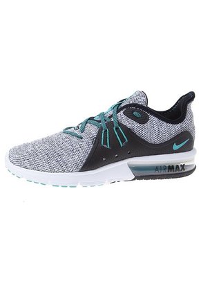 Running Blanco-Negro-Verde  Nike Air Max Sequent 3