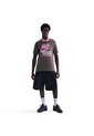 Camiseta Hombre Lifestyle Nike Sportswear Marrón/Rosa de Nike