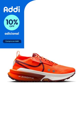 Tenis Nike Zoomx Zegama Trail 2 Hombre-Naranja Nike