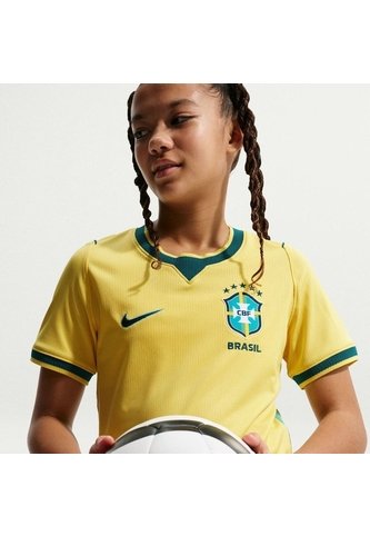 Camiseta Niños Nike Brasil Local 2026 Amarillo Nike