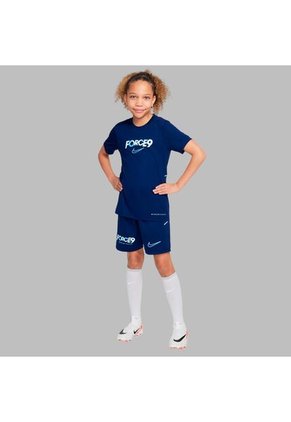 Pantaloneta Nike Kids Erling Haaland Academy-Azul